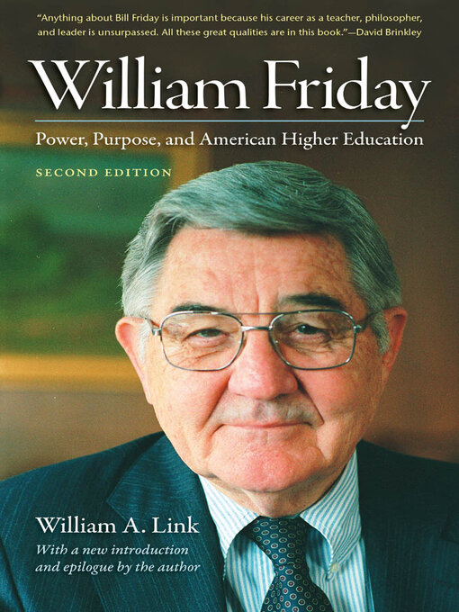 Title details for William Friday by William A. Link - Available